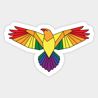 Bird of Pride Sticker